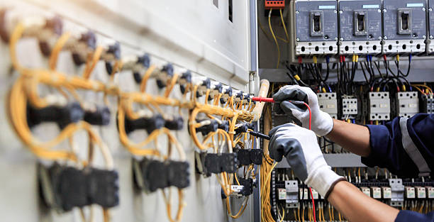 Professional Electrician technician working in San Diego Country Estates, CA